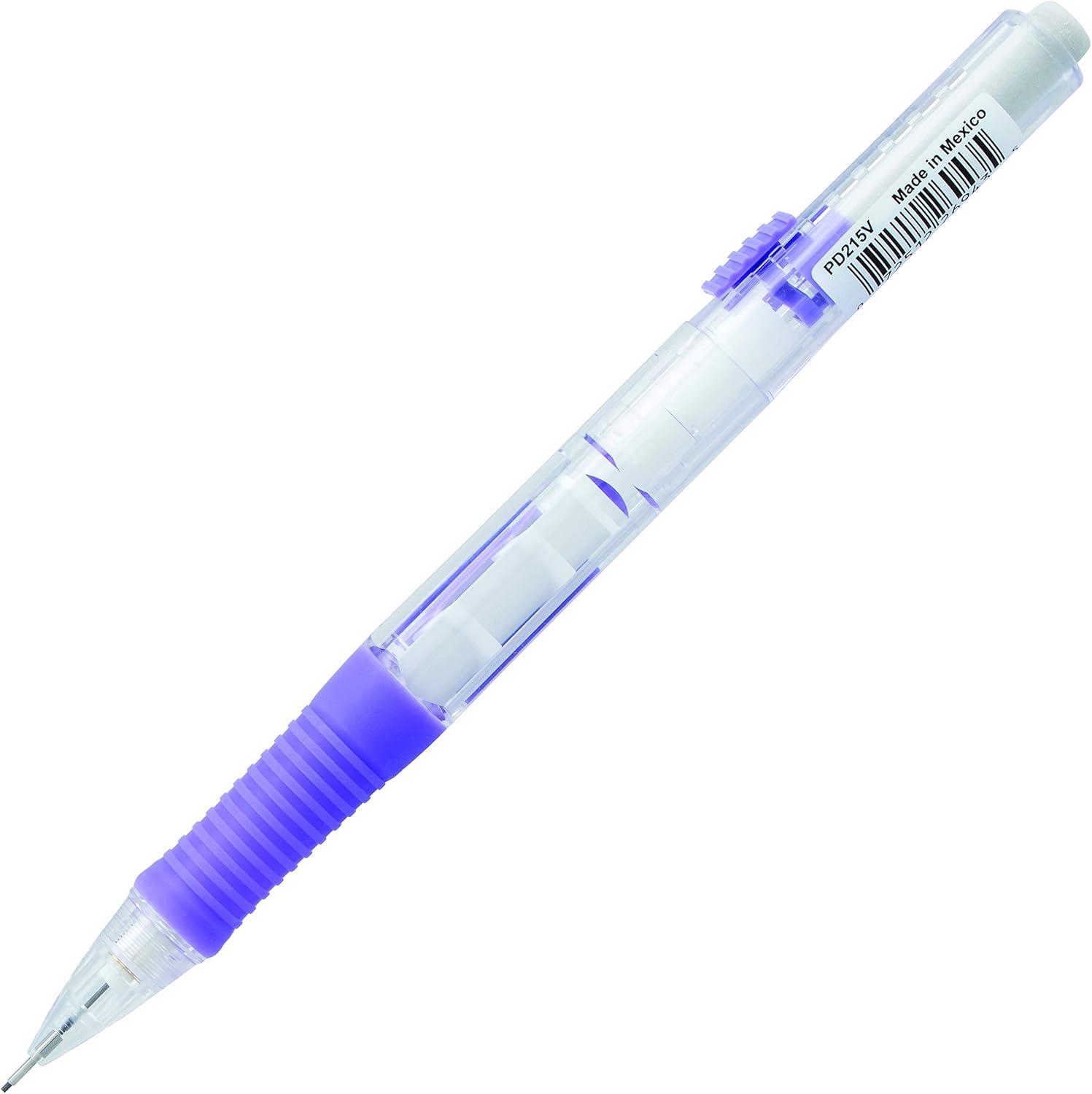 image:imagePentel Quick Click Mechanical Pencil 07mm Medium Black Barrel Box of 12 Pencils PD217AViolet