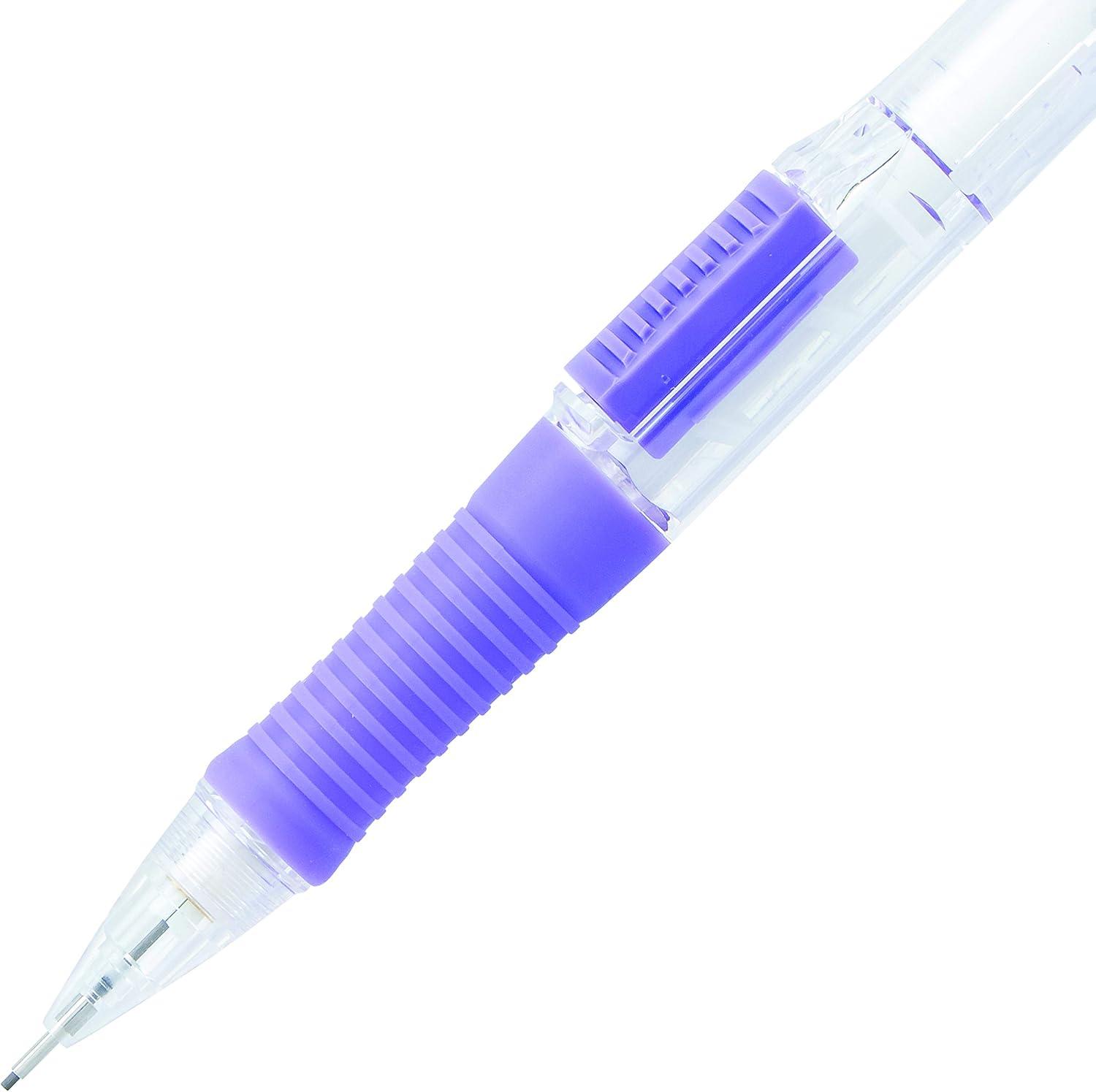 image:imagePentel Quick Click Mechanical Pencil 07mm Medium Black Barrel Box of 12 Pencils PD217AViolet