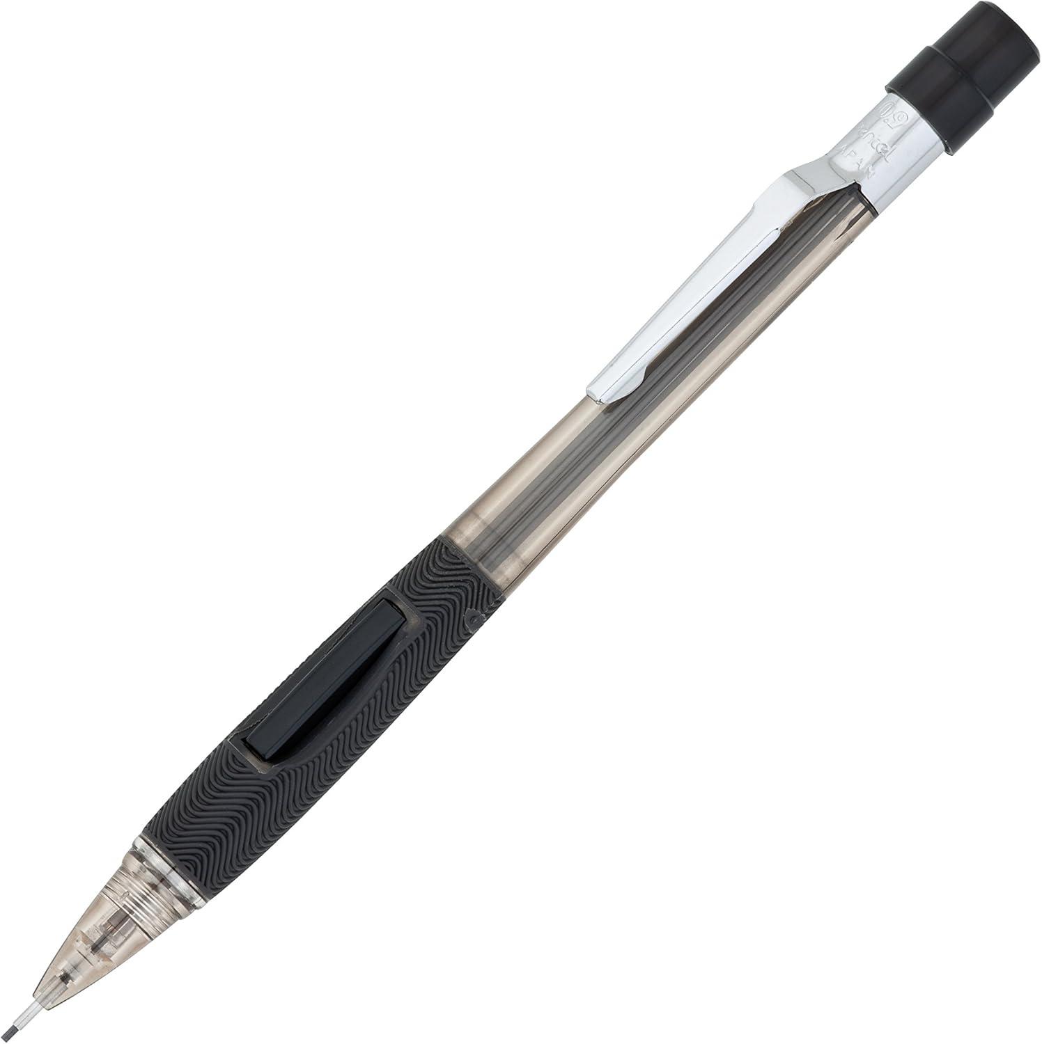 image:imagePentel Quicker Clicker Automatic Pencil 09mm Assorted Barrel Colors Color May Vary 2 Pack PD349BP2K6 red