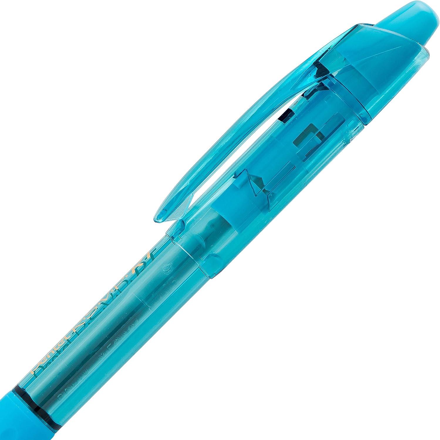 image:imagePentel RSVP RT Colors Retractable Ballpoint Pen 10mm Medium Line Barrel Pink Ink Box of 12 BK93CRPPBlue