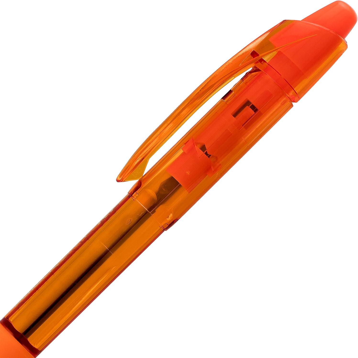 image:imagePentel RSVP RT Colors Retractable Ballpoint Pen 10mm Medium Line Barrel Pink Ink Box of 12 BK93CRPPOrange