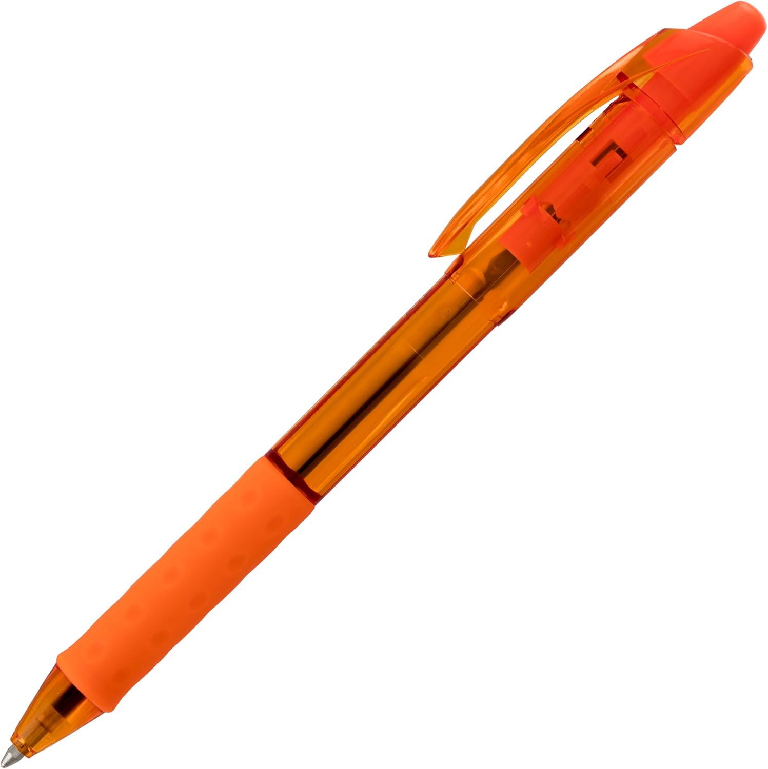image:imagePentel RSVP RT Colors Retractable Ballpoint Pen 10mm Medium Line Barrel Pink Ink Box of 12 BK93CRPPOrange