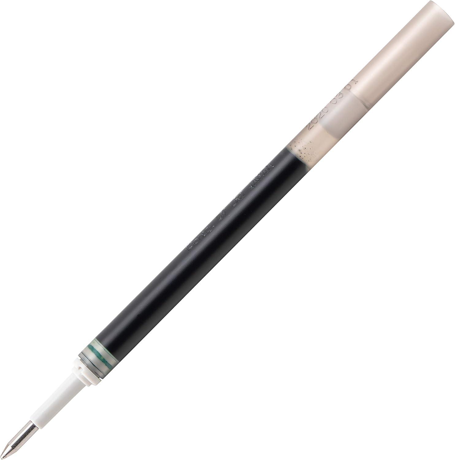 image:imagePentel Refill Ink for BL57BL77 EnerGel Liquid Gel Pen 07mm Metal Tip Green Ink Box of 12 LR7D12Forest Green