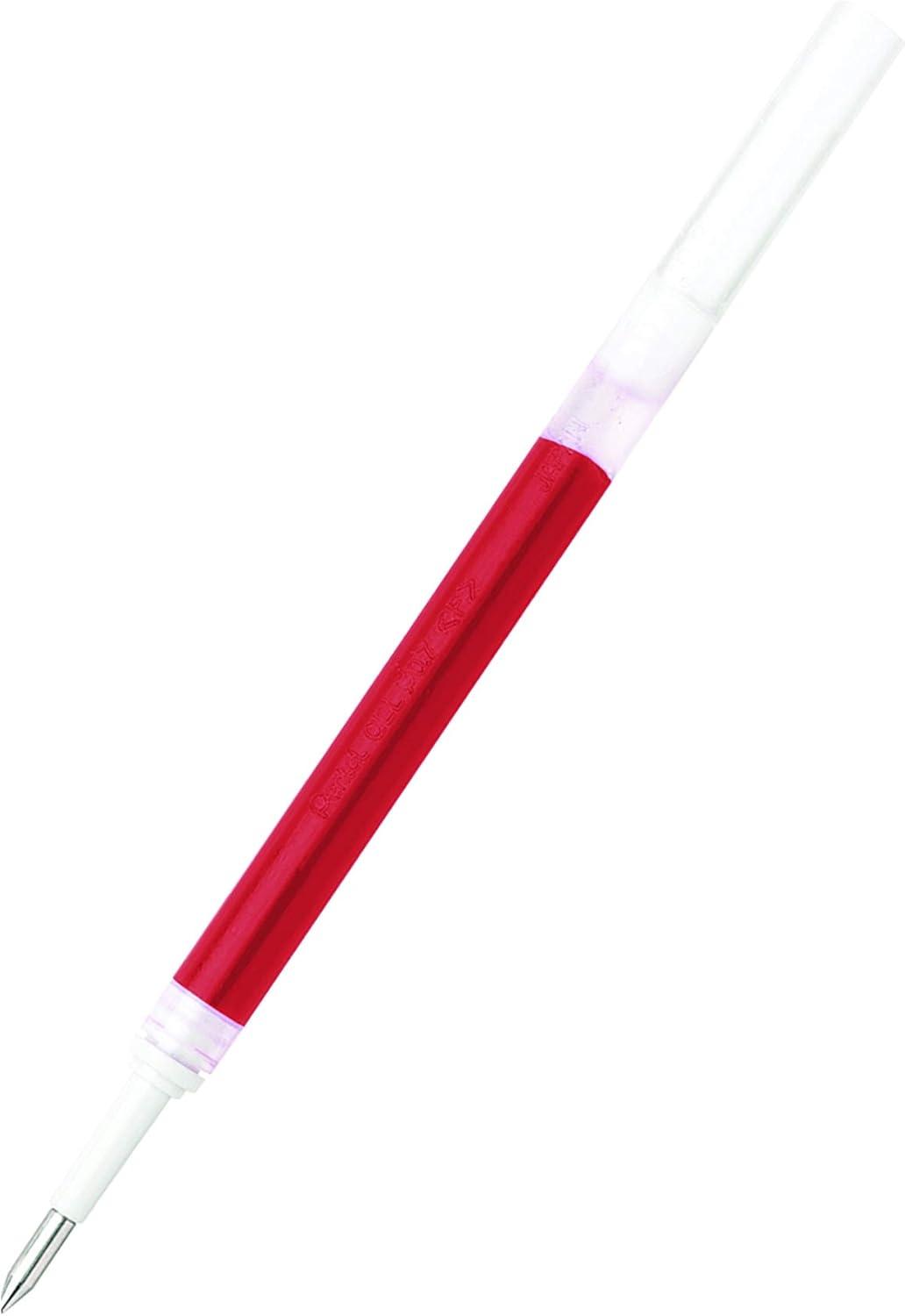 image:imagePentel Refill Ink for BL57BL77 EnerGel Liquid Gel Pen 07mm Metal Tip Green Ink Box of 12 LR7D12Pink