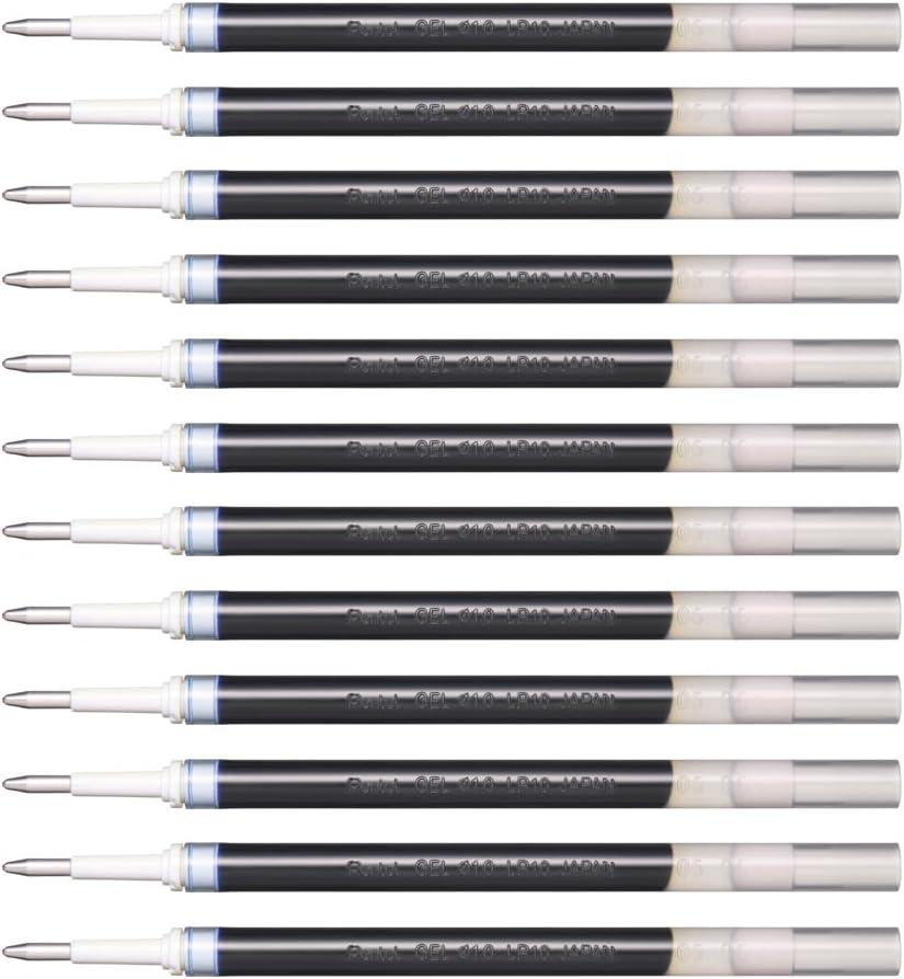 image:imagePentel Refill Ink for BL60 EnerGel Liquid Gel Pen 10mm Metal Tip Red Ink Box of 12 LR10B12Blue