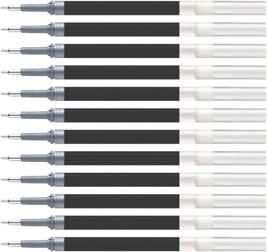 image:imagePentel Refill Ink for EnerGel Liquid Gel Pen 05mm Fine Line Needle Tip Black Ink Box of 12 LRN5A