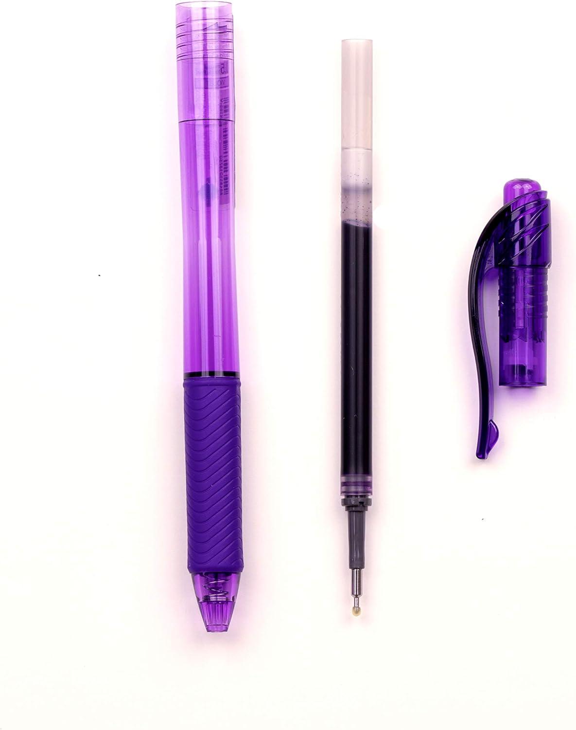 image:imagePentel Refill Ink for EnerGel Liquid Gel Pen 05mm Needle Tip Red Ink Box of 12 LRN5B12Violet