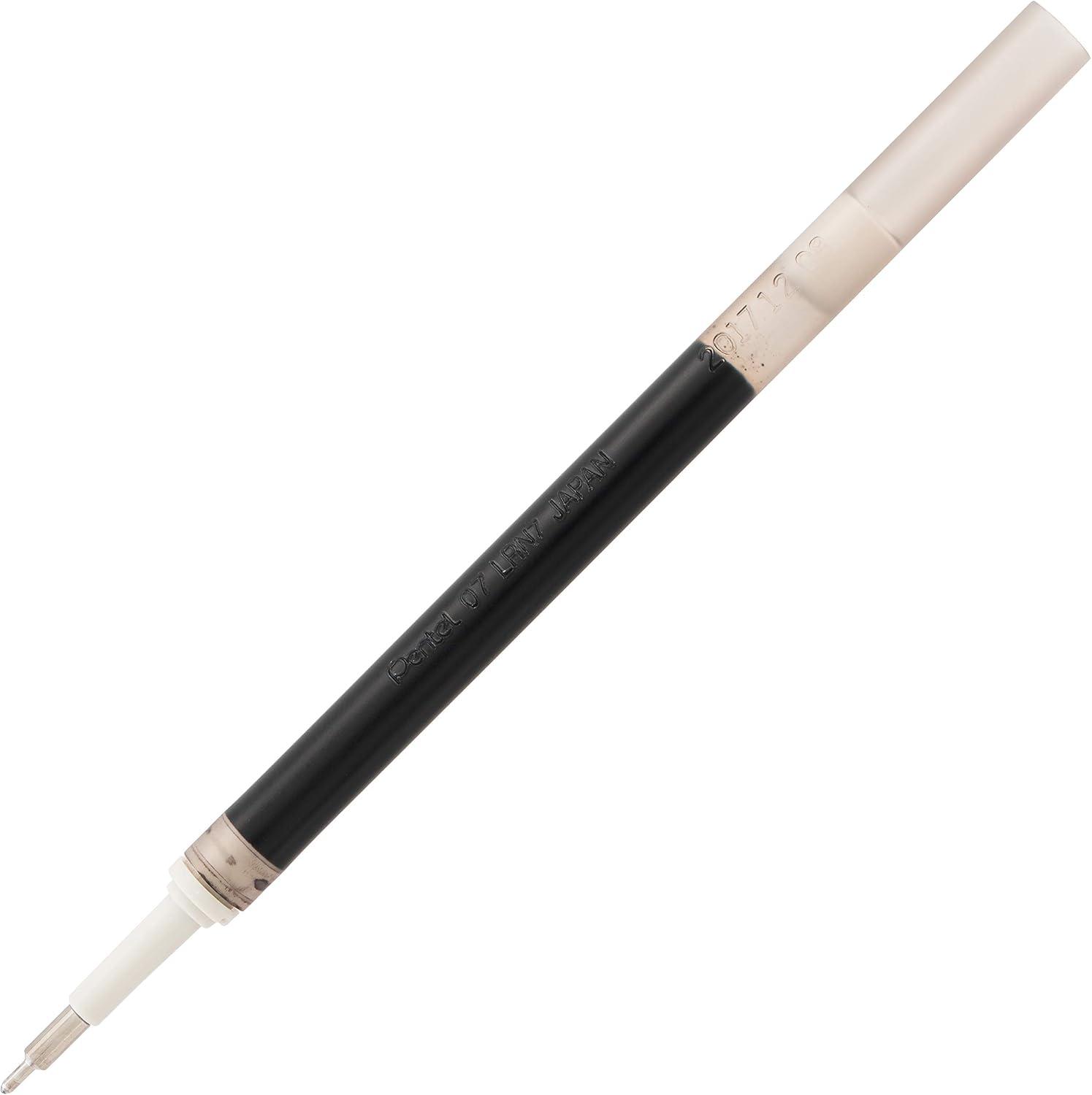 image:imagePentel Refill Ink for EnerGel Liquid Gel Pen 07mm Needle Tip Blue Ink 1 Pack LRN7CBlack Pen