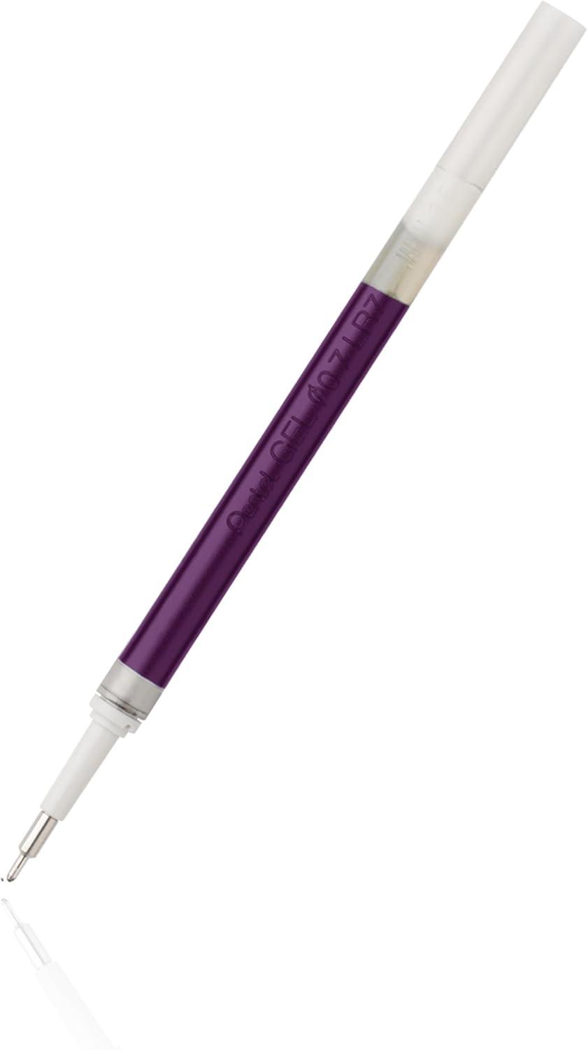 image:imagePentel Refill Ink for EnerGel Liquid Gel Pen 07mm Needle Tip Blue Ink 1 Pack LRN7CViolet