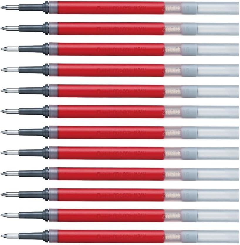 image:imagePentel Refill Ink for EnerGel PRO Permanent Gel Pen 07mm Medium Line Black Ink Box of 12 LRP7ARed