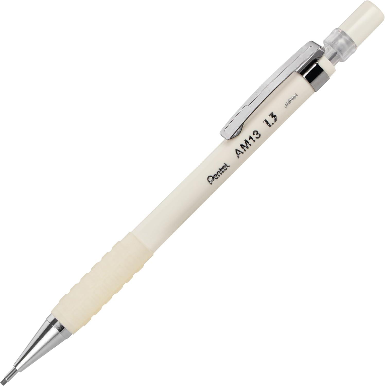 image:imagePentel Sharp 13 Mechanical Pencil 13mm Extra Thick Line Includes Refill Lead WritingOfficeTestTaking Pencil Pastel Violet Barrel AM13LBPVOffWhite