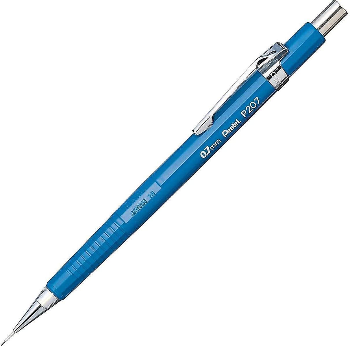 image:imagePentel Sharp Automatic Pencil 07mm Blue Barrels Pack of 2 P207BP2K6