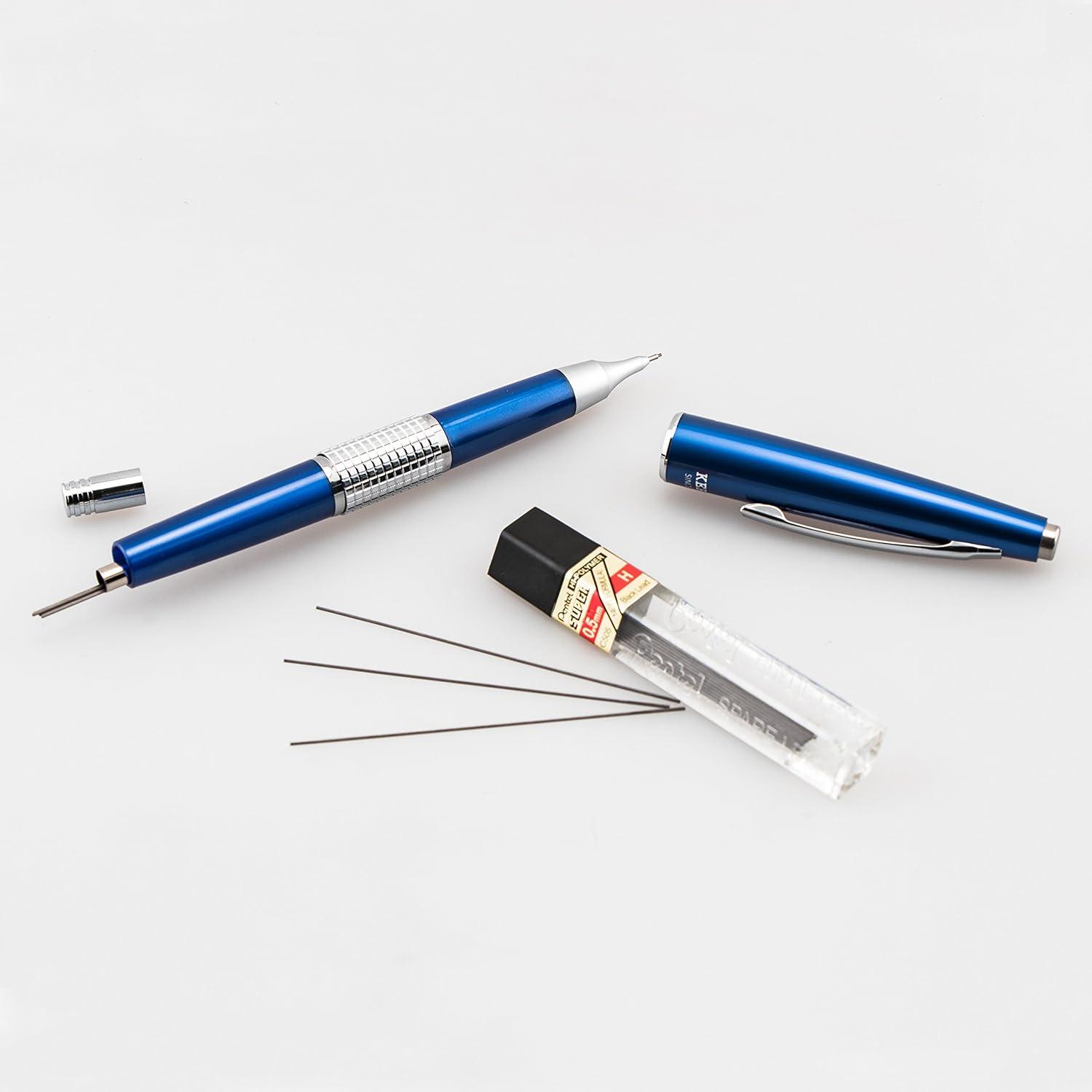 image:imagePentel Sharp Kerry Automatic Pencil 05 mm Blue Barrel 1 Pencil P1035CBlue