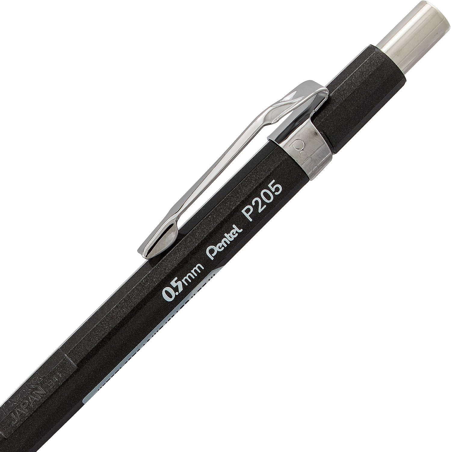 image:imagePentel Sharp Mechanical Pencil 05mm Metallic Graphite Barrel Box of 12 P205MN