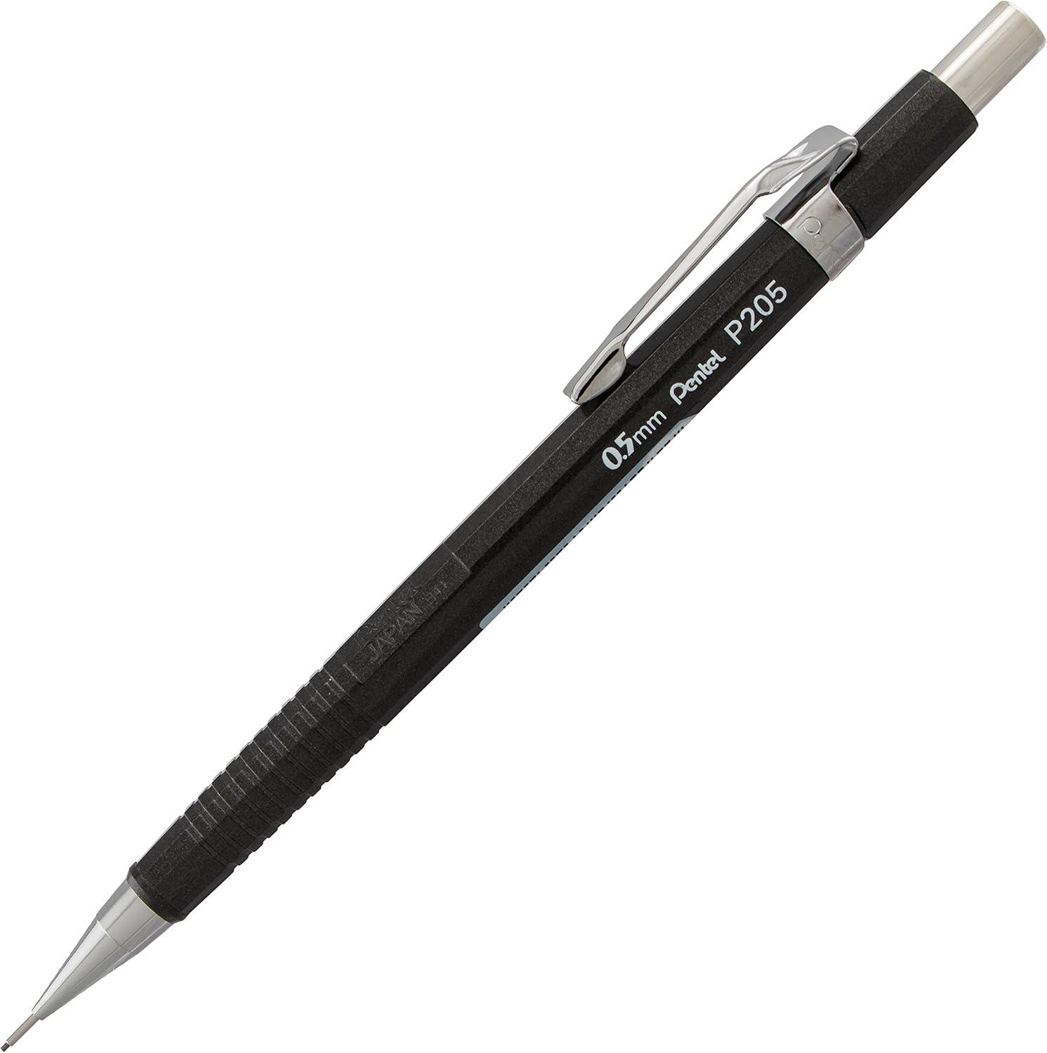 image:imagePentel Sharp Mechanical Pencil 05mm Metallic Graphite Barrel Box of 12 P205MN