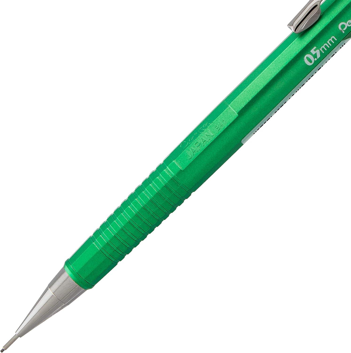 image:imagePentel Sharp Mechanical Pencil 05mm Metallic Green Barrel Box of 12 P205MD