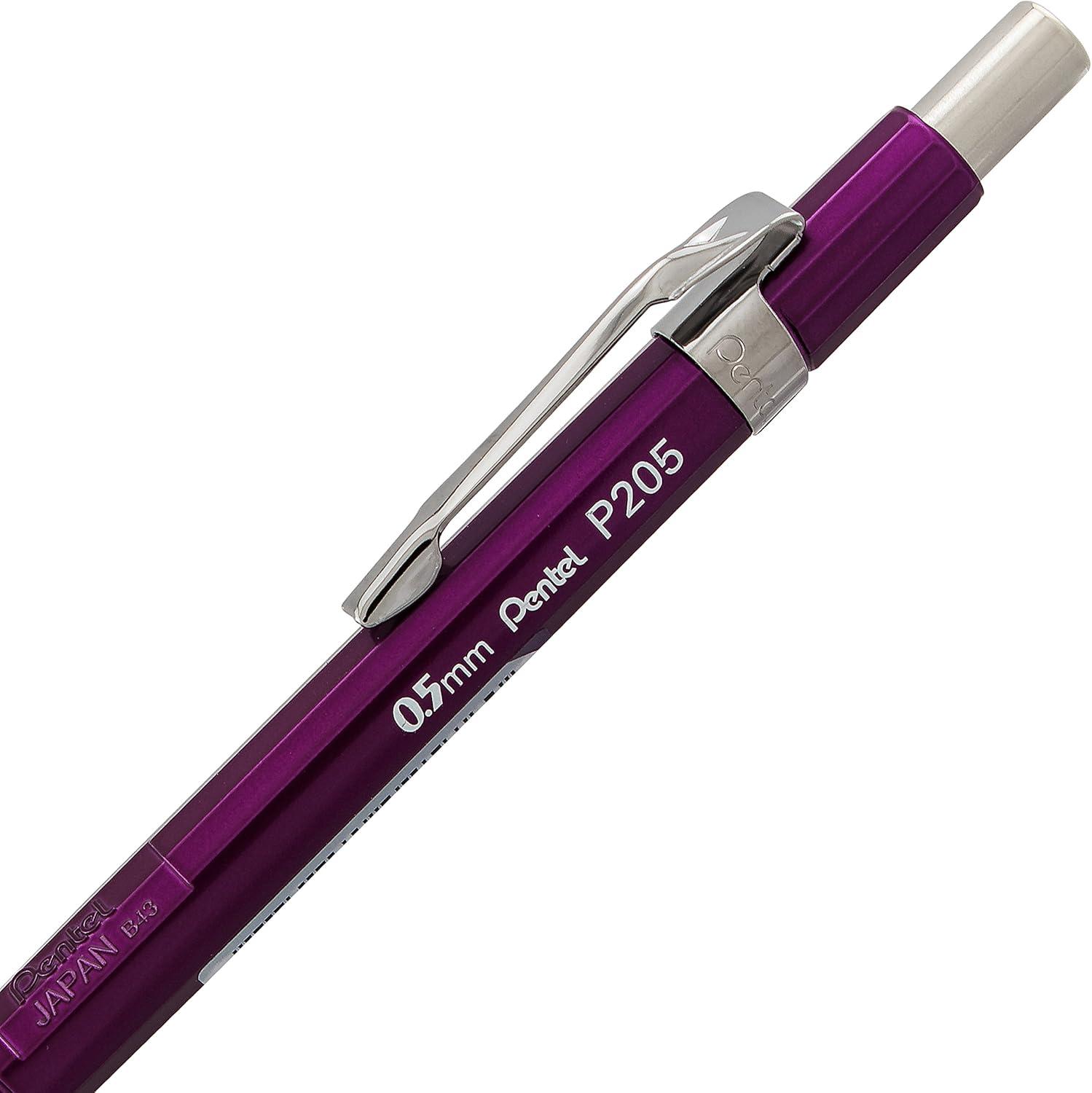 image:imagePentel Sharp Mechanical Pencil 05mm Metallic Purple Barrel Box of 12 P205MV