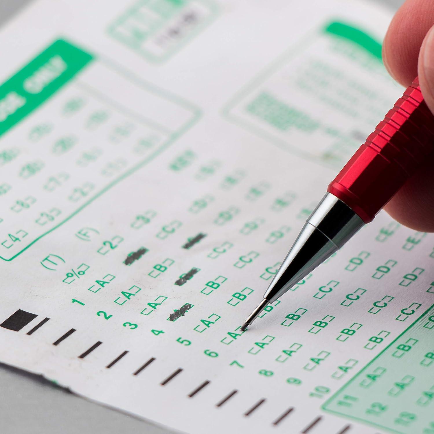 image:imagePentel Sharp Mechanical Pencil 07mm Metallic Barrels Refill Eraser Barrel color may varyP207MLEBP1 Count Pack of 1