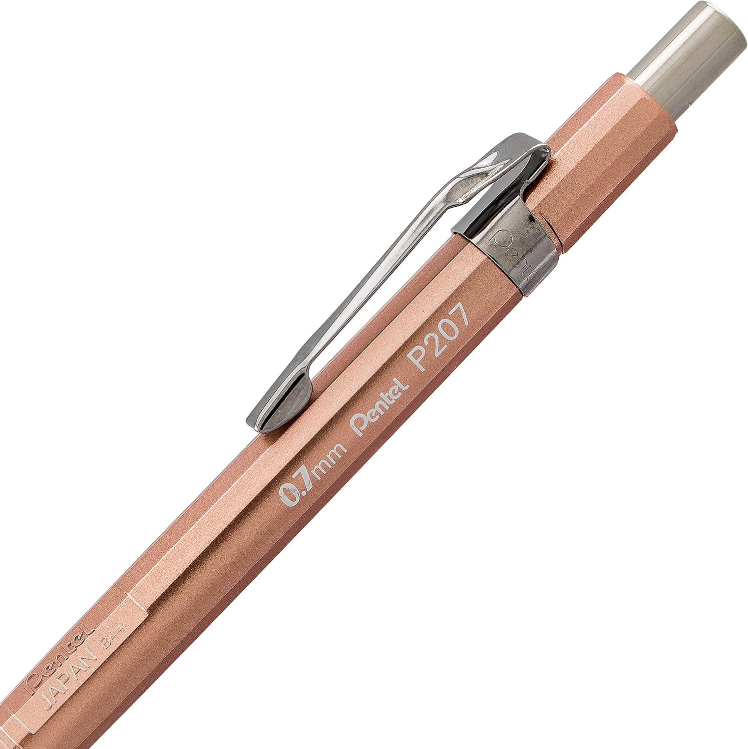 image:imagePentel Sharp Mechanical Pencil 07mm Metallic Copper Barrel Box of 12 P207MY