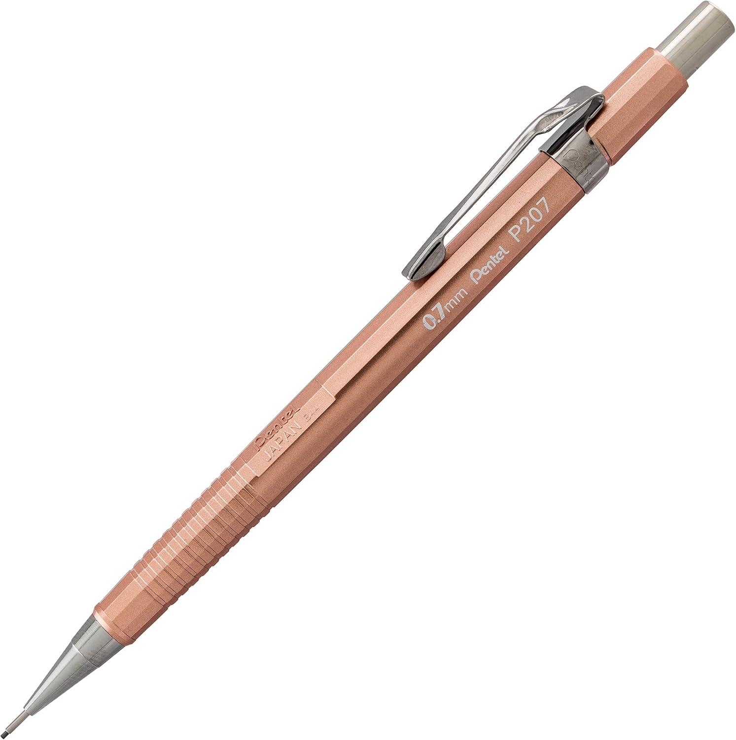 image:imagePentel Sharp Mechanical Pencil 07mm Metallic Copper Barrel Box of 12 P207MY
