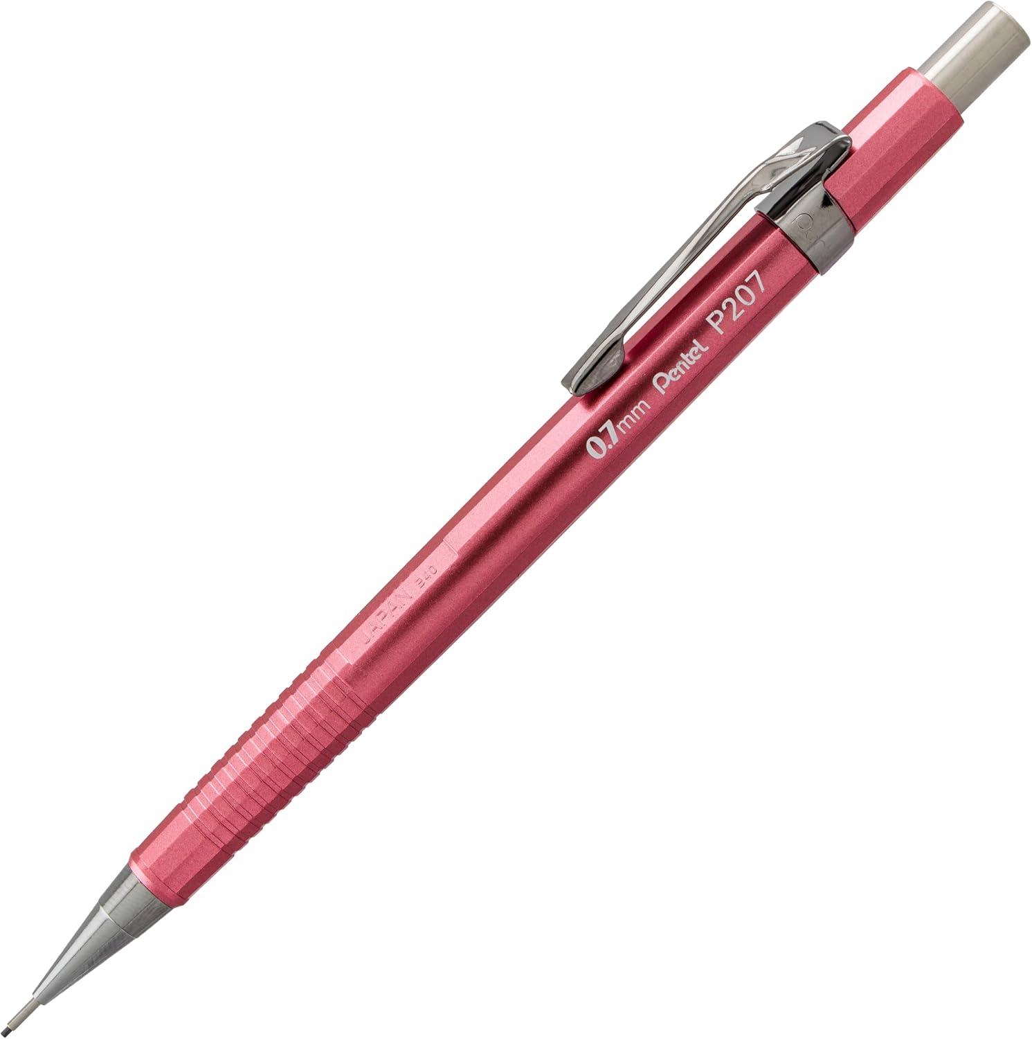 image:imagePentel Sharp Mechanical Pencil 07mm Metallic Rose Pink Barrel Box of 12 P207MP1
