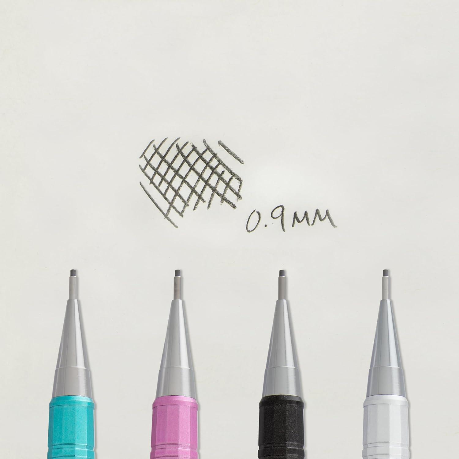 image:imagePentel Sharp Mechanical Pencil 09mm Metallic Silver Barrel Box of 12 P209Z
