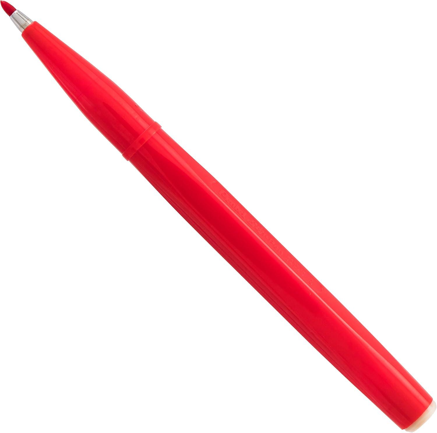 image:imagePentel Sign Pen FiberTipped Pen Blue Ink Box of 12 S520CAssorted
