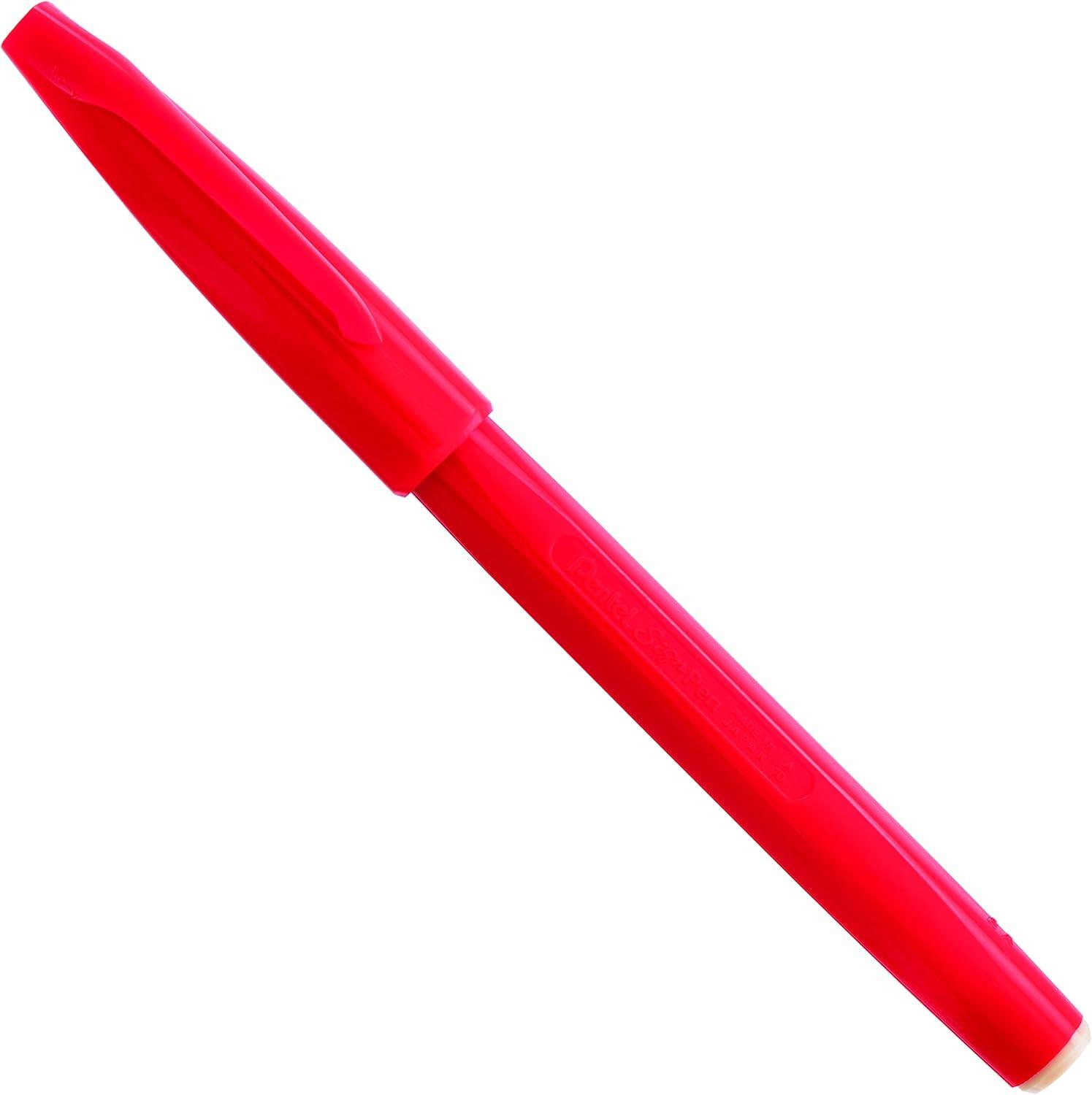 image:imagePentel Sign Pen FiberTipped Pen Blue Ink Box of 12 S520CRed