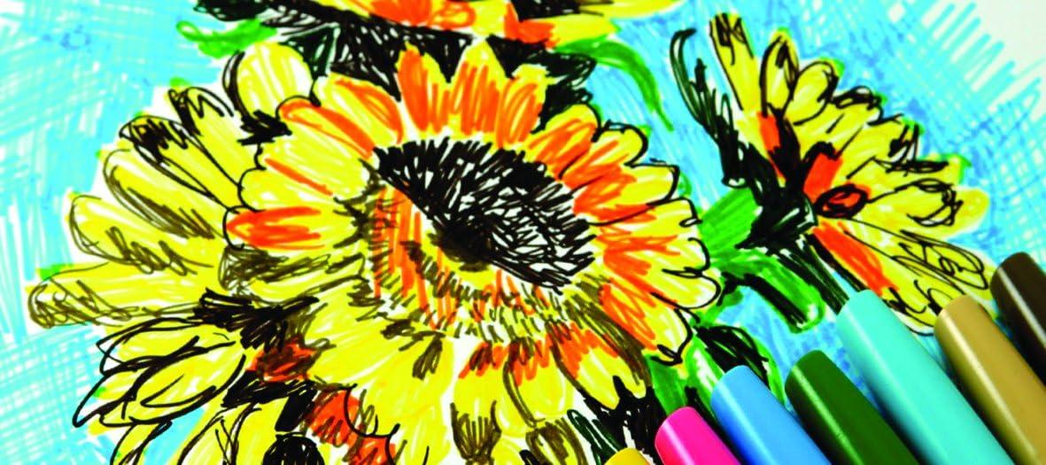 image:imagePentel Sign Pen FiberTipped Pen Blue Ink Box of 12 S520CViolet