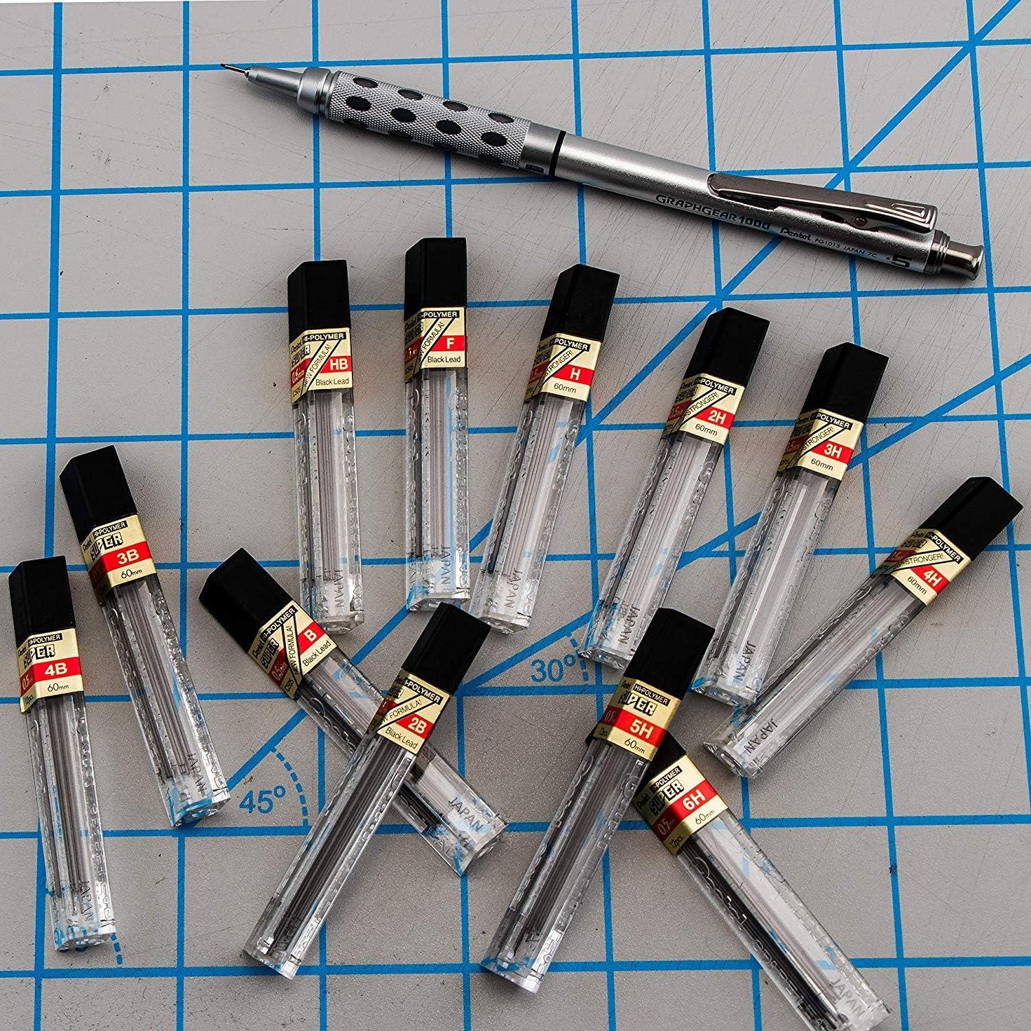 image:imagePentel Super HiPolymer Lead Refill 05mm Fine H 144 Pieces of Lead C505HB