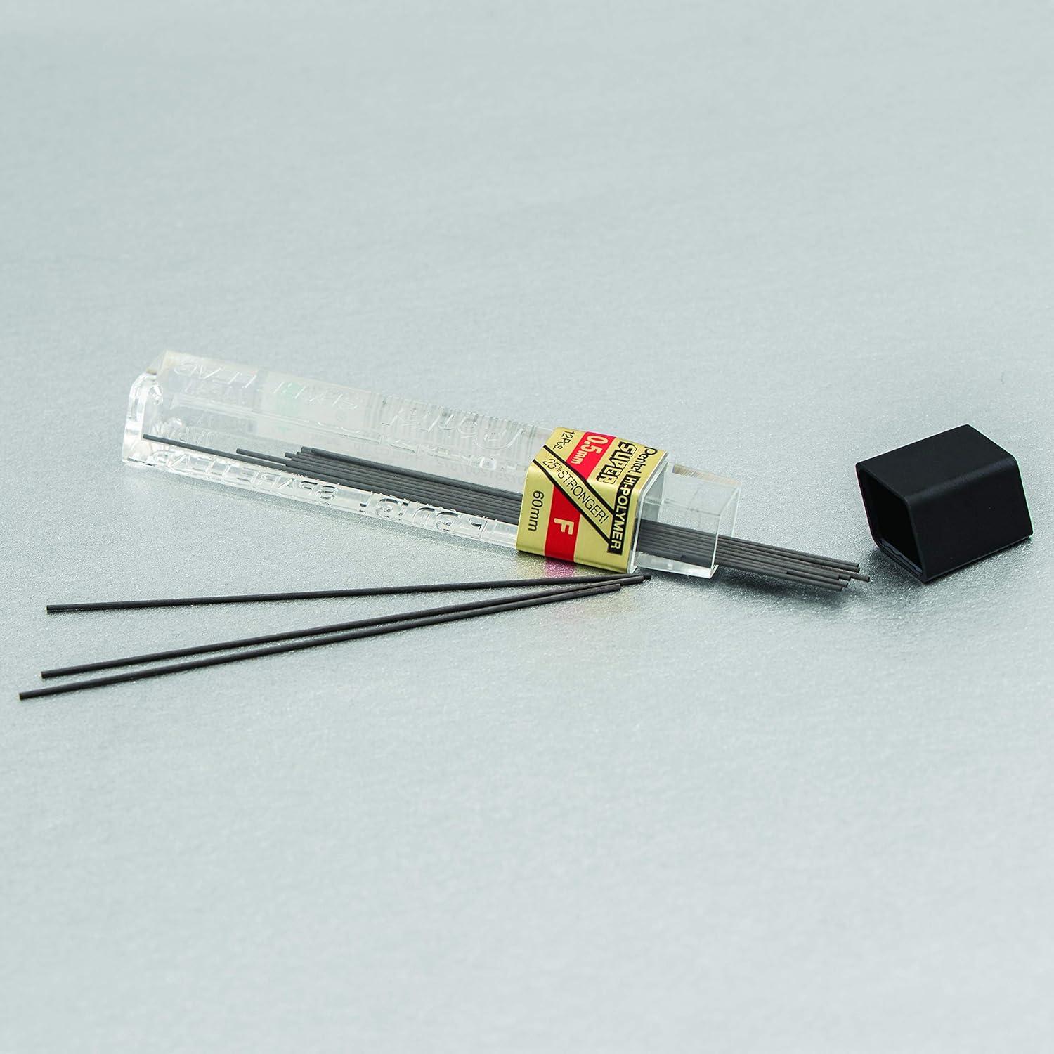 image:imagePentel Super HiPolymer Lead Refill 05mm Fine H 144 Pieces of Lead C505HF Lead