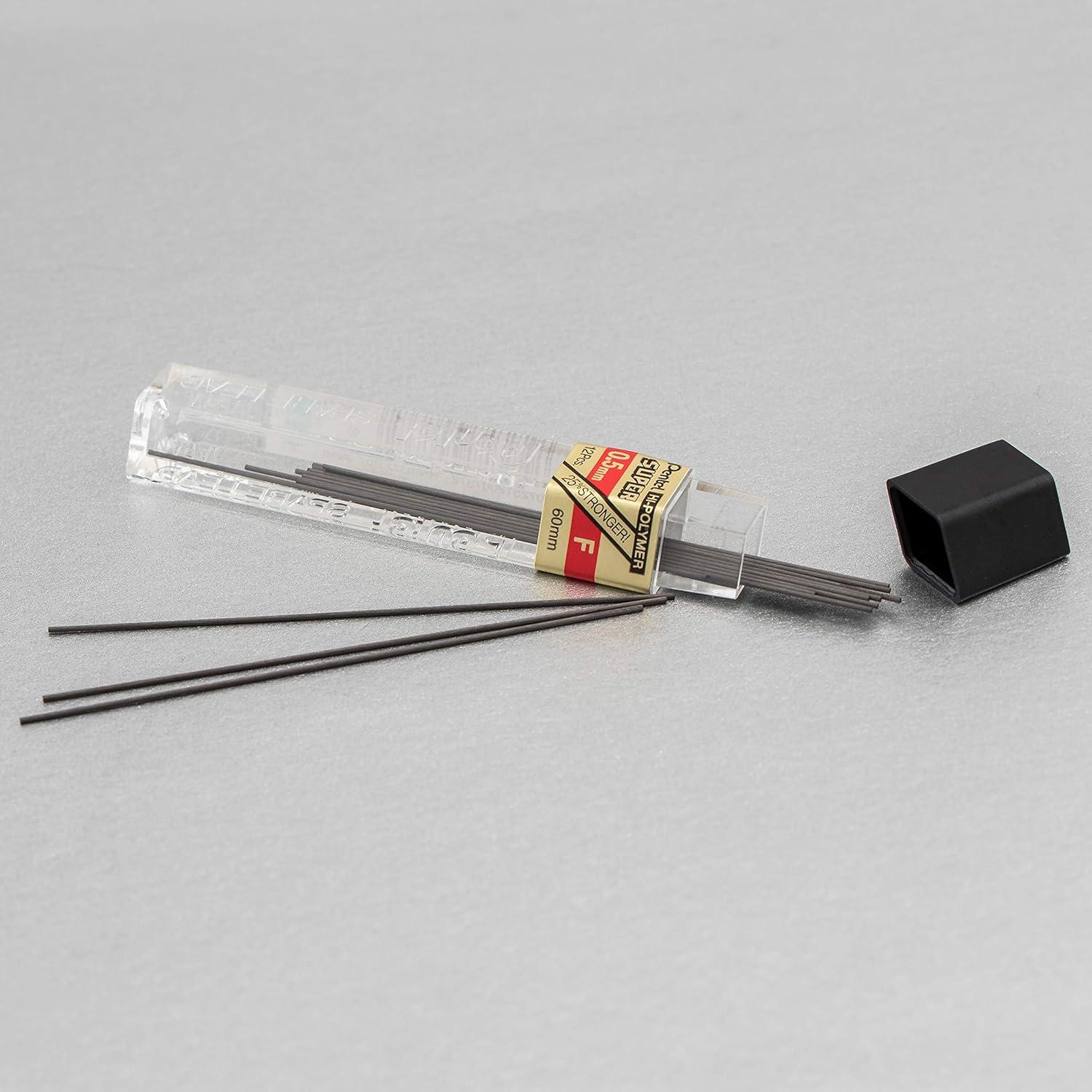 image:imagePentel Super HiPolymer Lead Refill 05mm Fine H 144 Pieces of Lead C505HF Lead