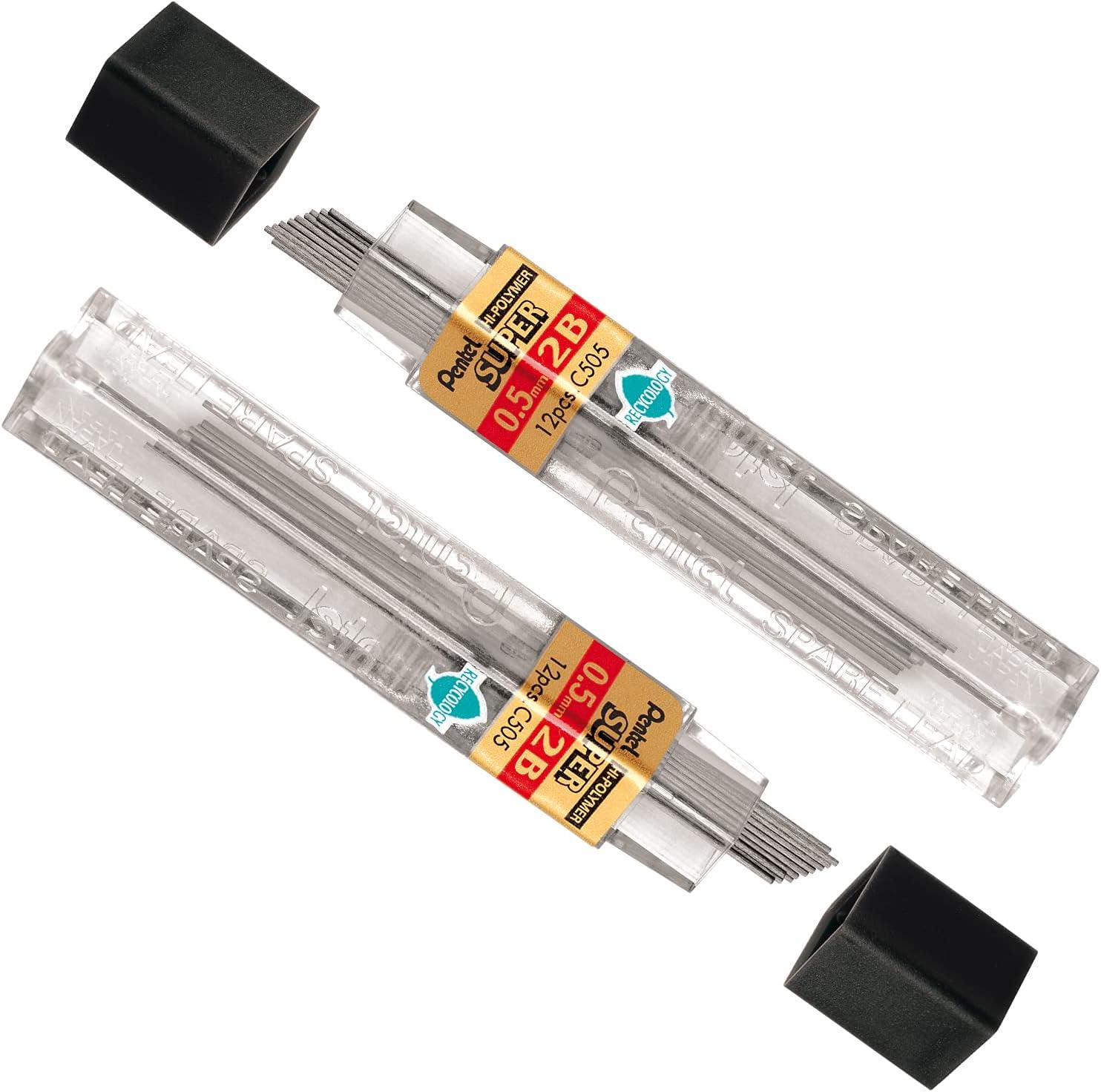 image:imagePentel Super HiPolymer Lead Refill 05mm Fine H 144 Pieces of Lead C505HHB