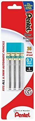image:imagePentel Super HiPolymer Lead Refill 07mm B 36 Pieces of Lead L50BP3BK6PEN