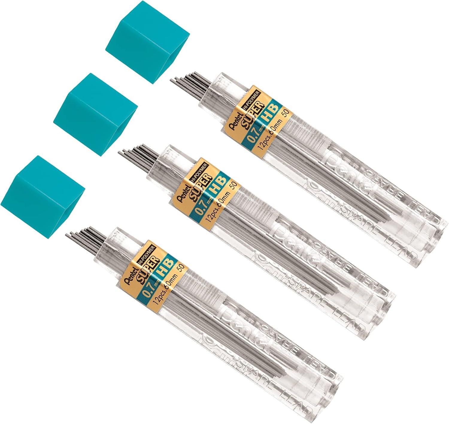 image:imagePentel Super HiPolymer Lead Refill 07mm HB 36 Pieces of Lead L50BP3HBK6