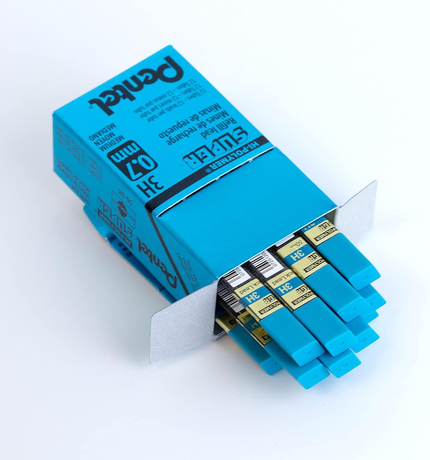 image:imagePentel Super HiPolymer Lead Refill 07mm Medium HB 360 Pieces of Lead C27HB12 Count Pack of 1