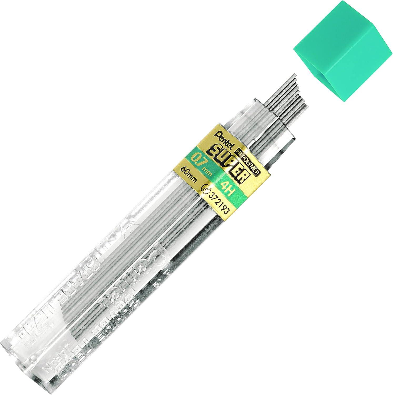 image:imagePentel Super HiPolymer Lead Refill 07mm Medium HB 360 Pieces of Lead C27HB12 Count Pack of 1