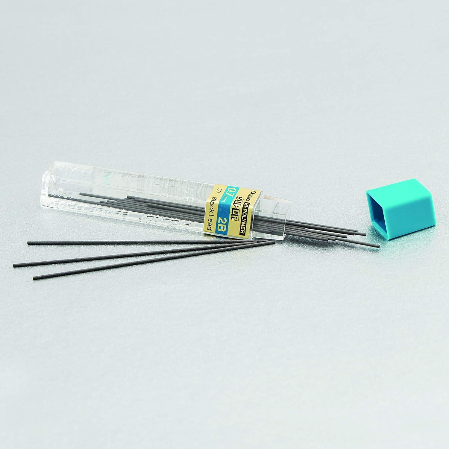 image:imagePentel Super HiPolymer Lead Refill 07mm Medium HB 360 Pieces of Lead C27HB12 Count Pack of 1
