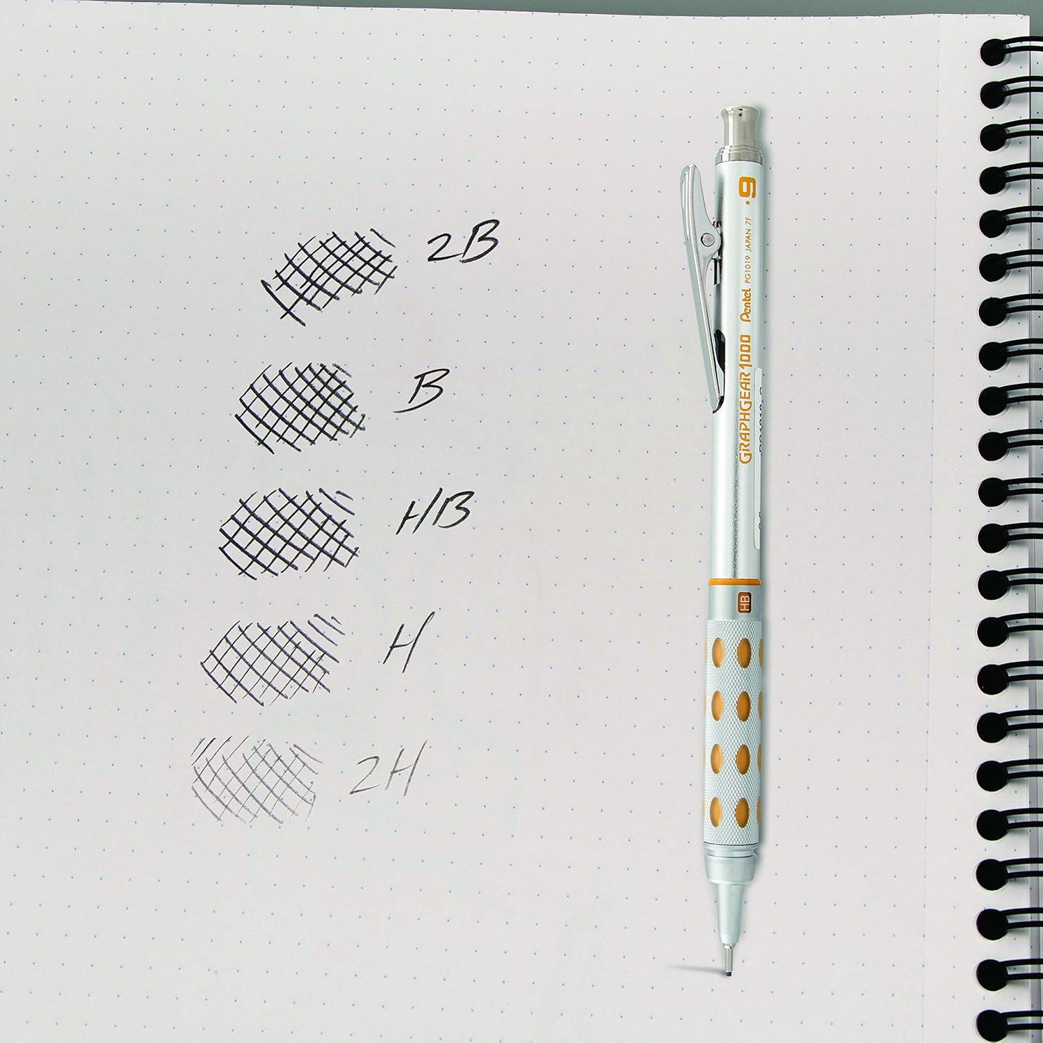 image:imagePentel Super HiPolymer Lead Refill 09mm Thick 2B 180 Pieces of Lead 12 Tubes of Lead 5092B2H Lead