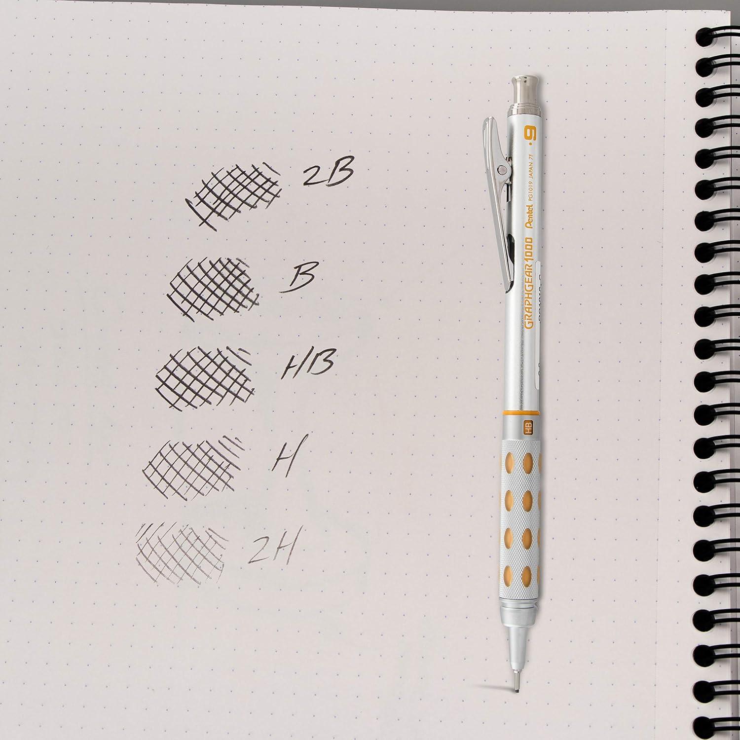 image:imagePentel Super HiPolymer Lead Refill 09mm Thick 2B 180 Pieces of Lead 12 Tubes of Lead 5092BB Lead