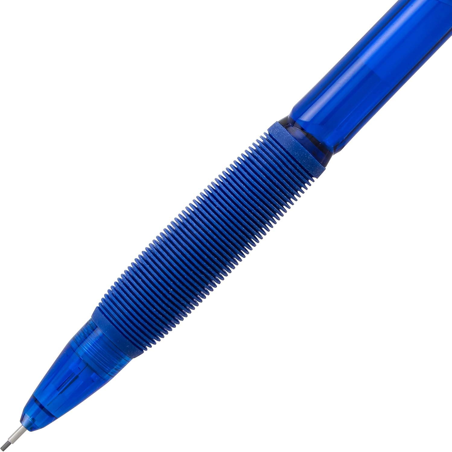 image:imagePentel TwistErase GT 07mm Mechanical Pencil Transparent Black Box of 12 QE207ABlue