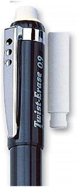 image:imagePentel TwistErase III Automatic Pencil with 1 Eraser Refill 09mm Assorted Barrels 1 Pack QE519BPK61 Count Pack of 1
