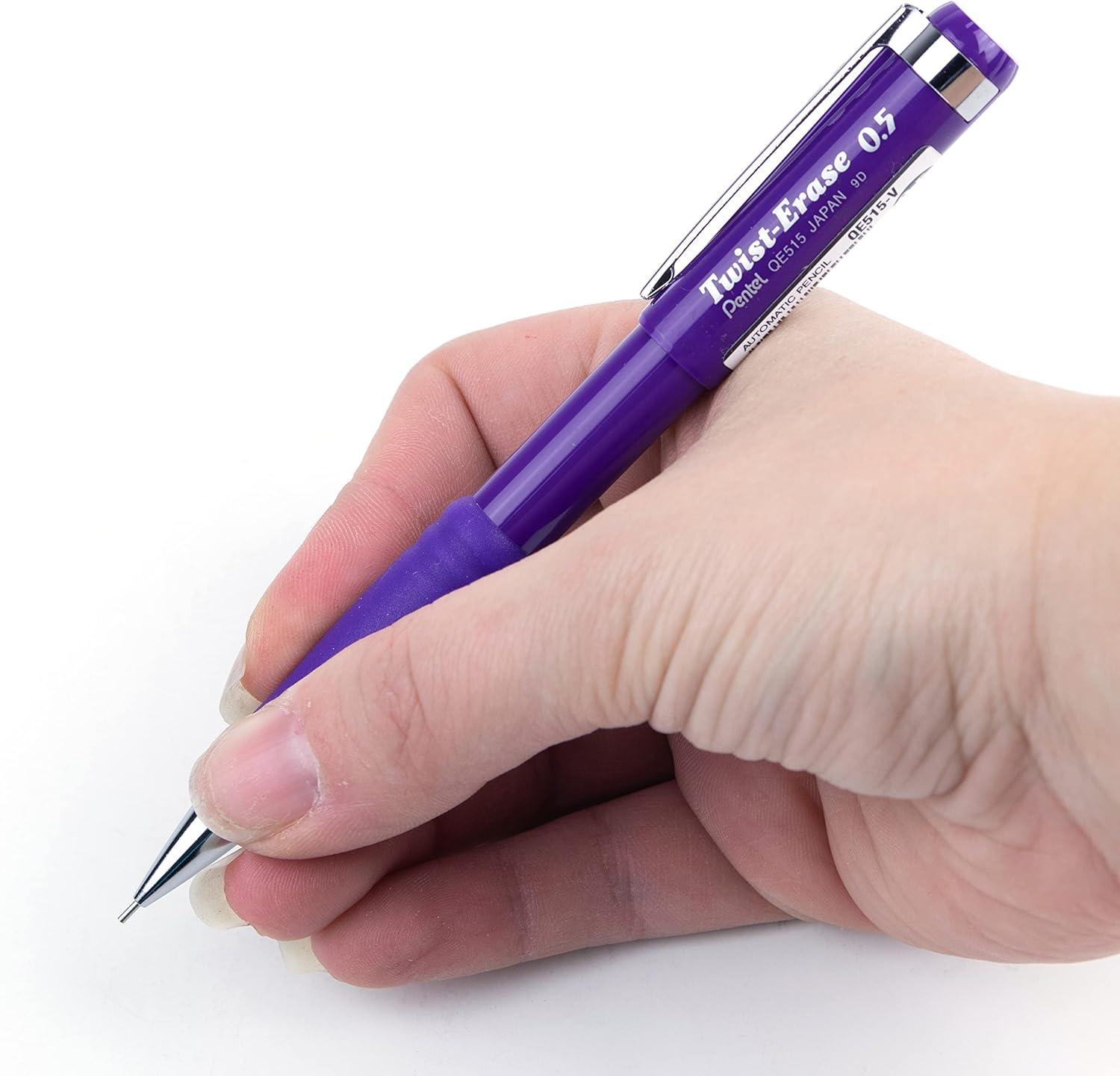 image:imagePentel TwistErase III Mechanical Pencil 05mm Violet BarrelViolet