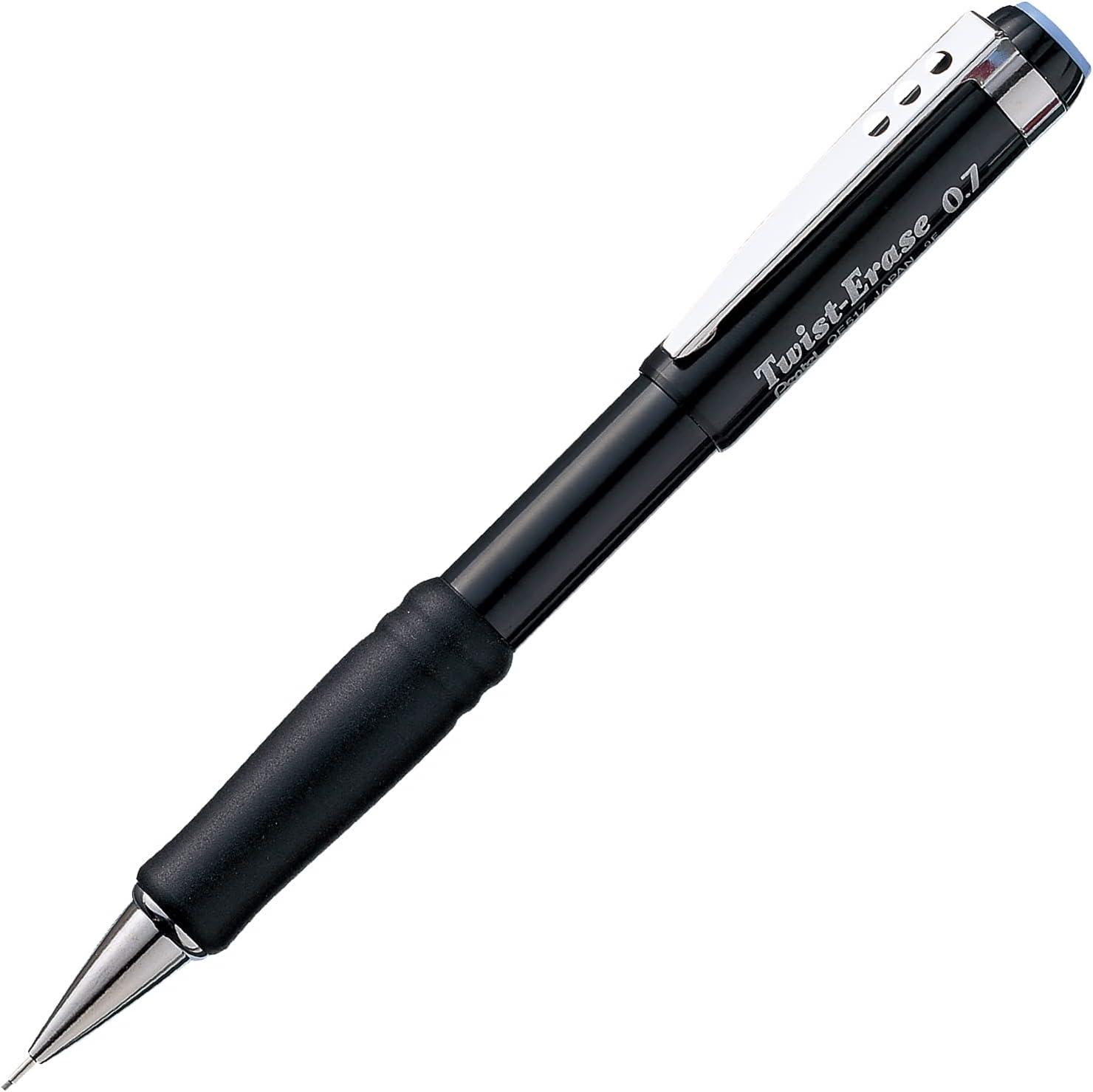 image:imagePentel TwistErase III Mechanical Pencil 07mm Red BarrelBlack