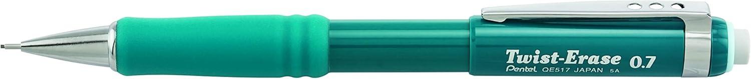 image:imagePentel TwistErase III Mechanical Pencil 07mm Turquoise Barrel