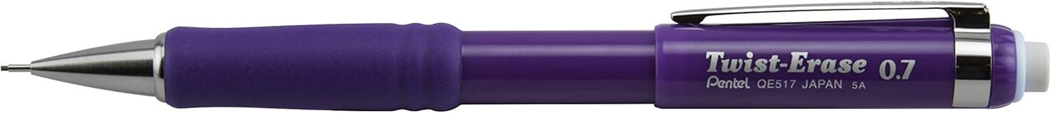 image:imagePentel TwistErase III Mechanical Pencil 07mm Violet Barrel