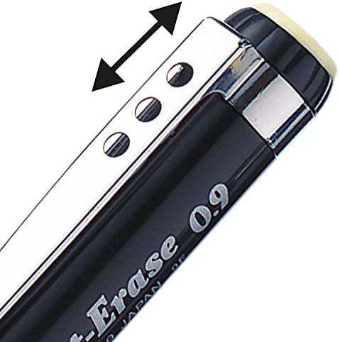 image:imagePentel TwistErase III Mechanical Pencil 09mm Violet Barrel Box of 12 QE519VBlack