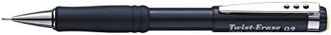 image:imagePentel TwistErase III Mechanical Pencil 09mm Violet Barrel Box of 12 QE519VBlack