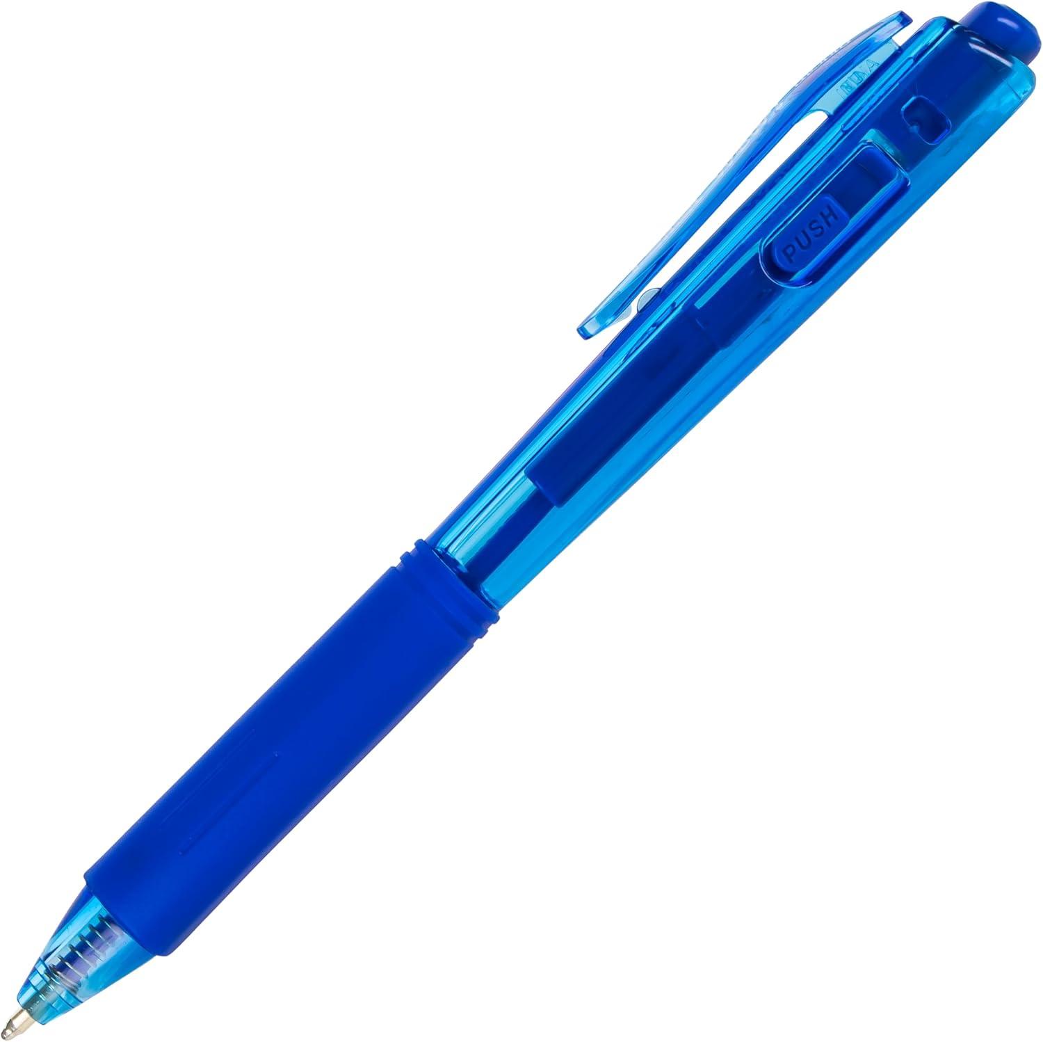 image:imagePentel WOW Ballpoint Pen 10mm Medium Line Blue Ink Pack of 60 Canister BK440PC60CBlue