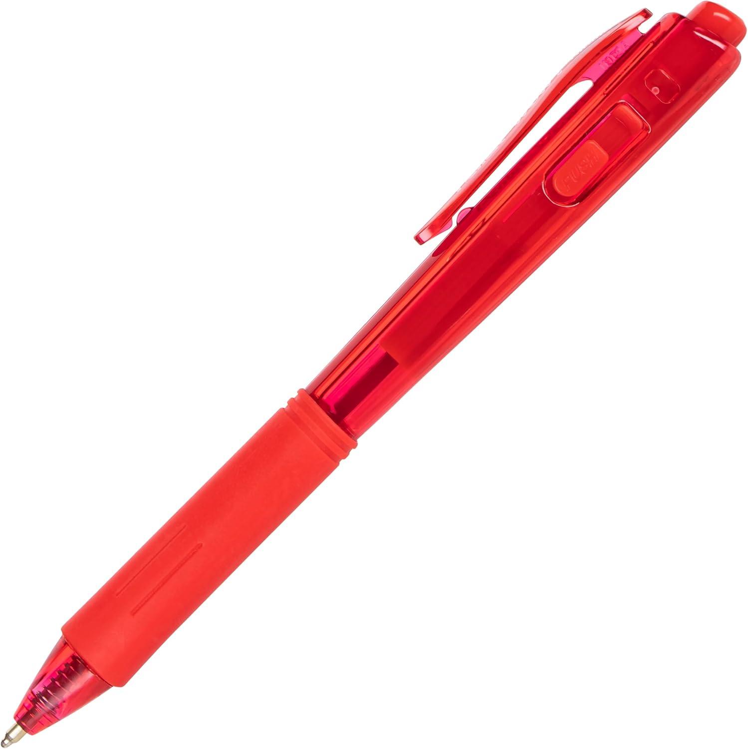 image:imagePentel WOW Ballpoint Pen 10mm Medium Line Blue Ink Pack of 60 Canister BK440PC60CRed